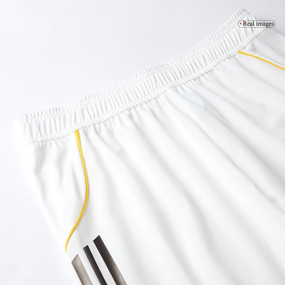 Men's Real Madrid Home Authentic Soccer Shorts 2025/26 Men's Real Madrid Home Authentic Soccer Shorts 2025/26