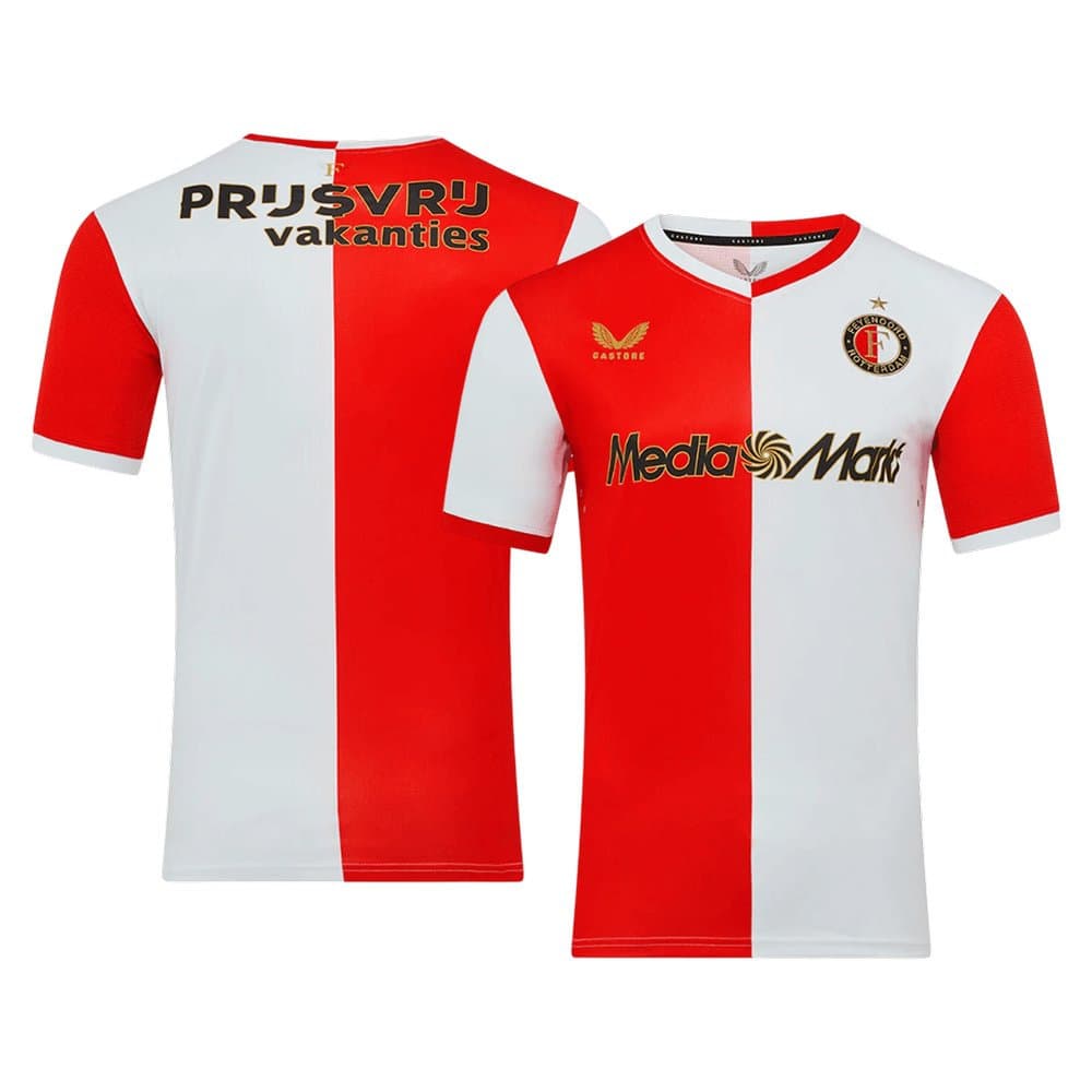 Men's Feyenoord Home Replica Soccer Jersey 2025/26