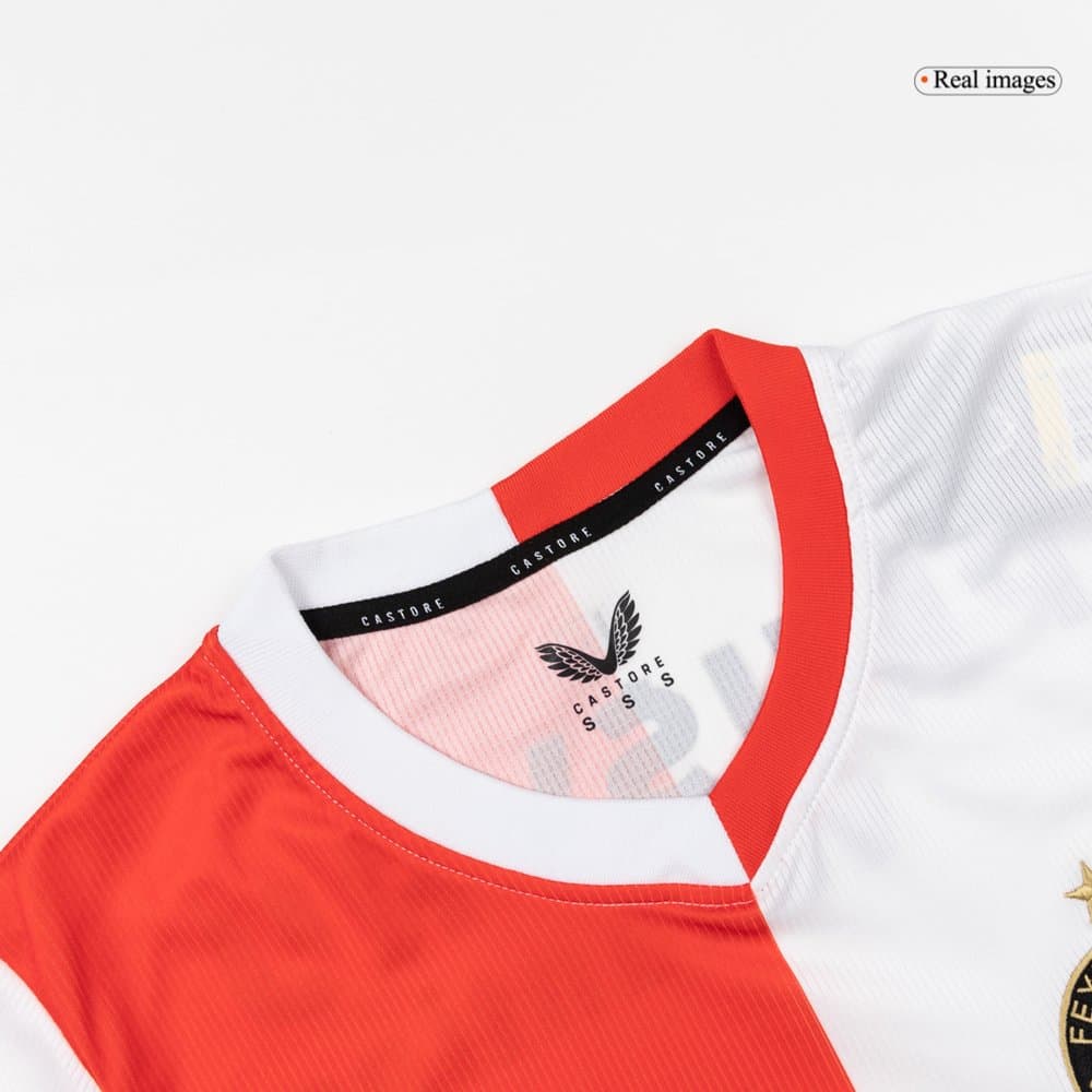 Men's Feyenoord Home Replica Soccer Jersey 2025/26
