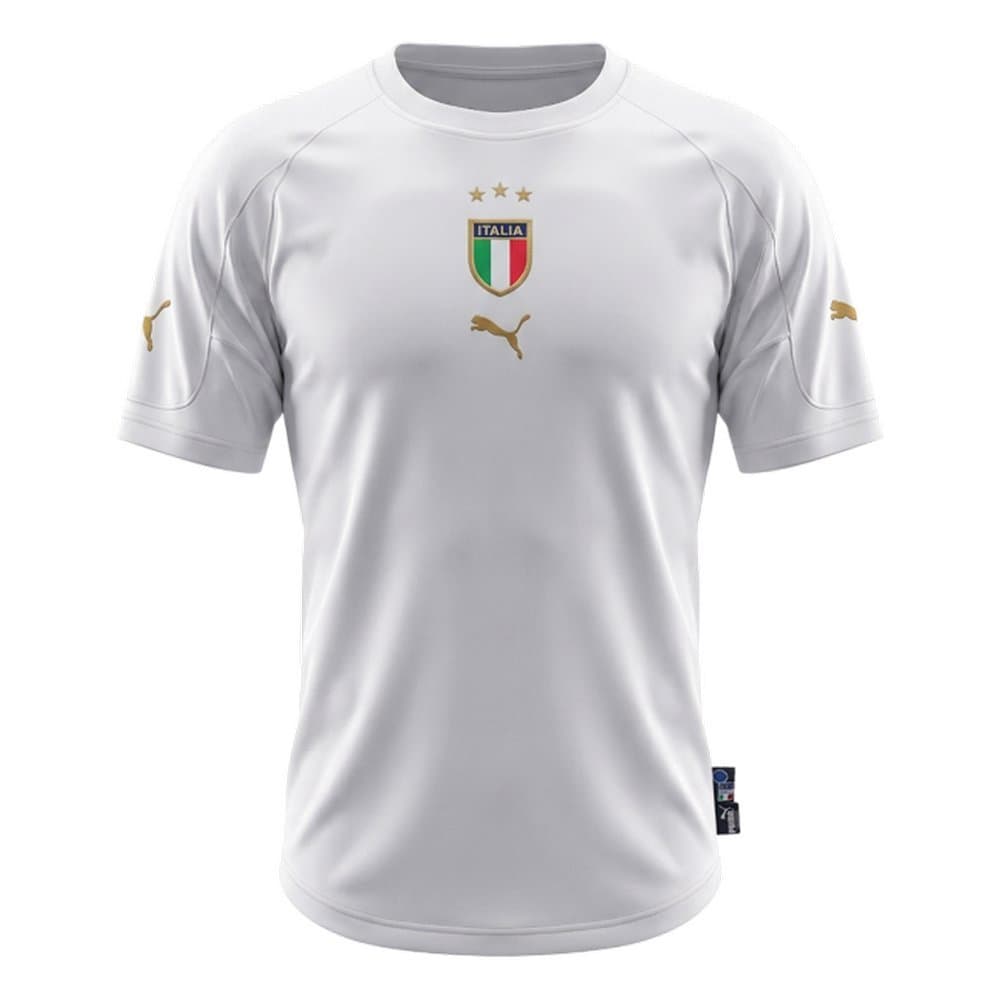 Men's Italy Away Retro Soccer Jersey 2004
