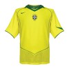 Men's Brazil Home Retro Soccer Jersey 2004