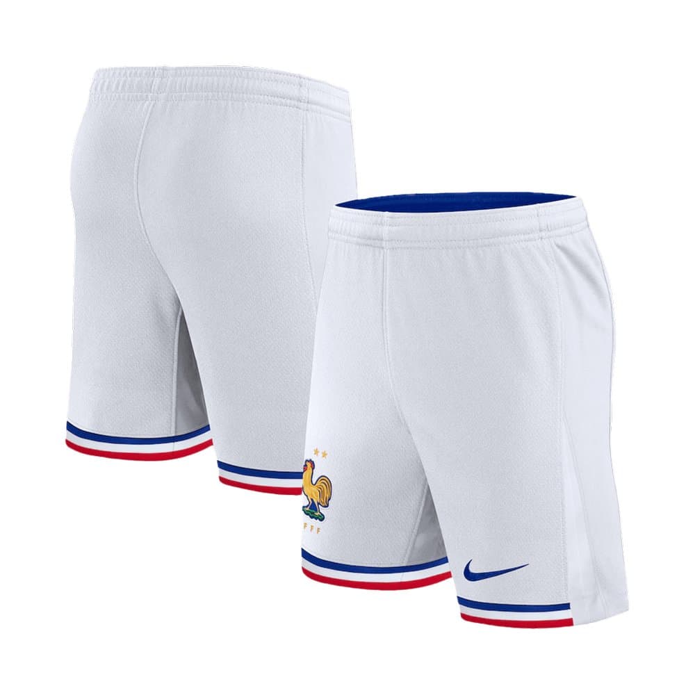 Men's France Home Soccer Shorts 2024 Men's France Home Soccer Shorts 2024