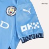 Kid's Manchester City Home Soccer Jersey Kit 2024/25 Kid's Manchester City Home Soccer Jersey Kit 2024/25