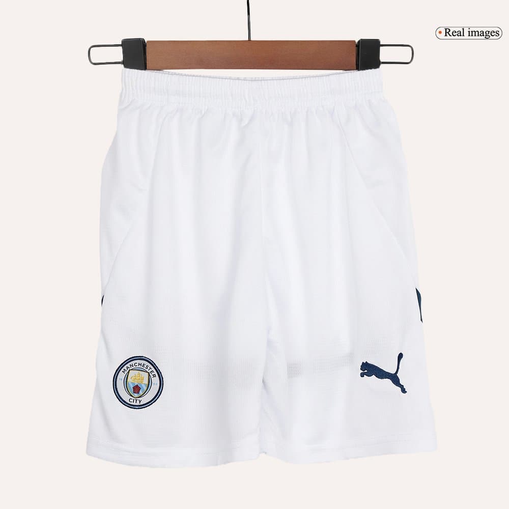 Kid's Manchester City Home Soccer Jersey Kit 2024/25 Kid's Manchester City Home Soccer Jersey Kit 2024/25
