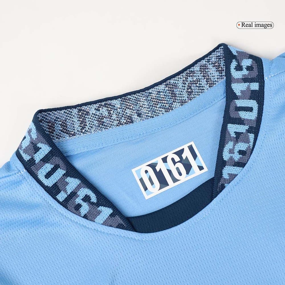 Kid's Manchester City Home Soccer Jersey Kit 2024/25 Kid's Manchester City Home Soccer Jersey Kit 2024/25