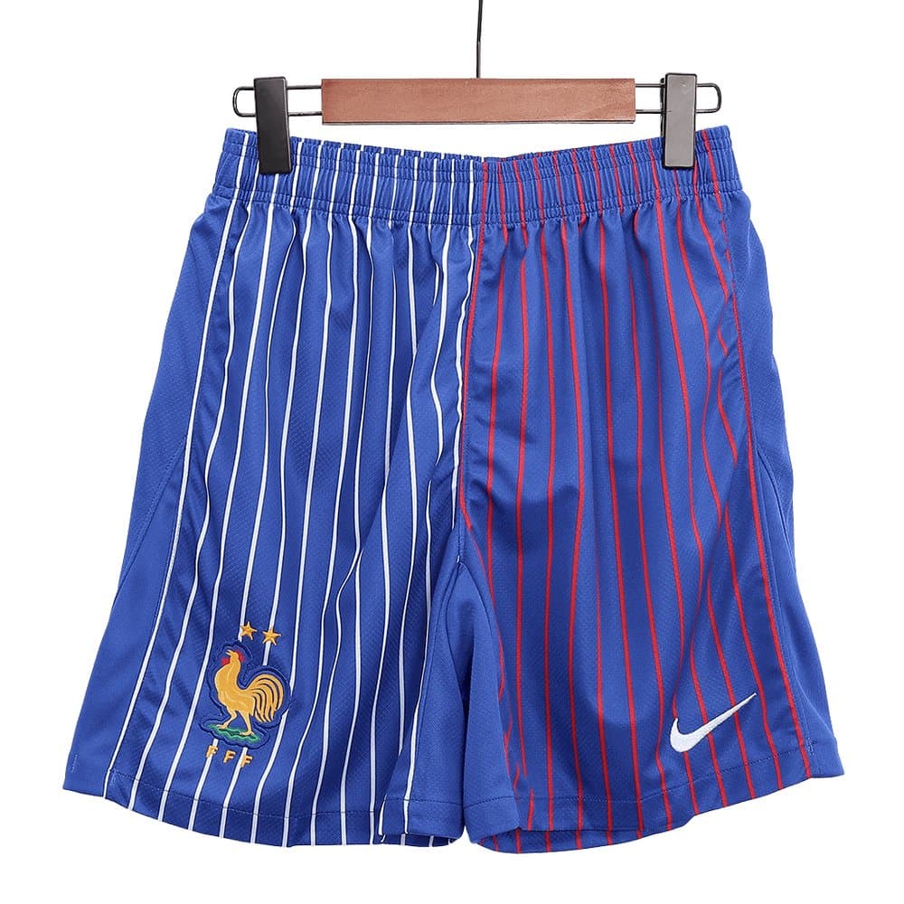 Men's France Away Soccer Shorts 2024 Men's France Away Soccer Shorts 2024
