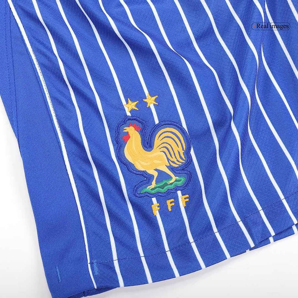 Men's France Away Soccer Shorts 2024 Men's France Away Soccer Shorts 2024