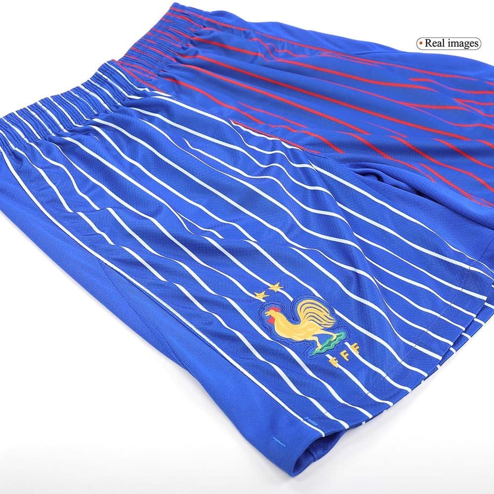Men's France Away Soccer Shorts 2024 Men's France Away Soccer Shorts 2024