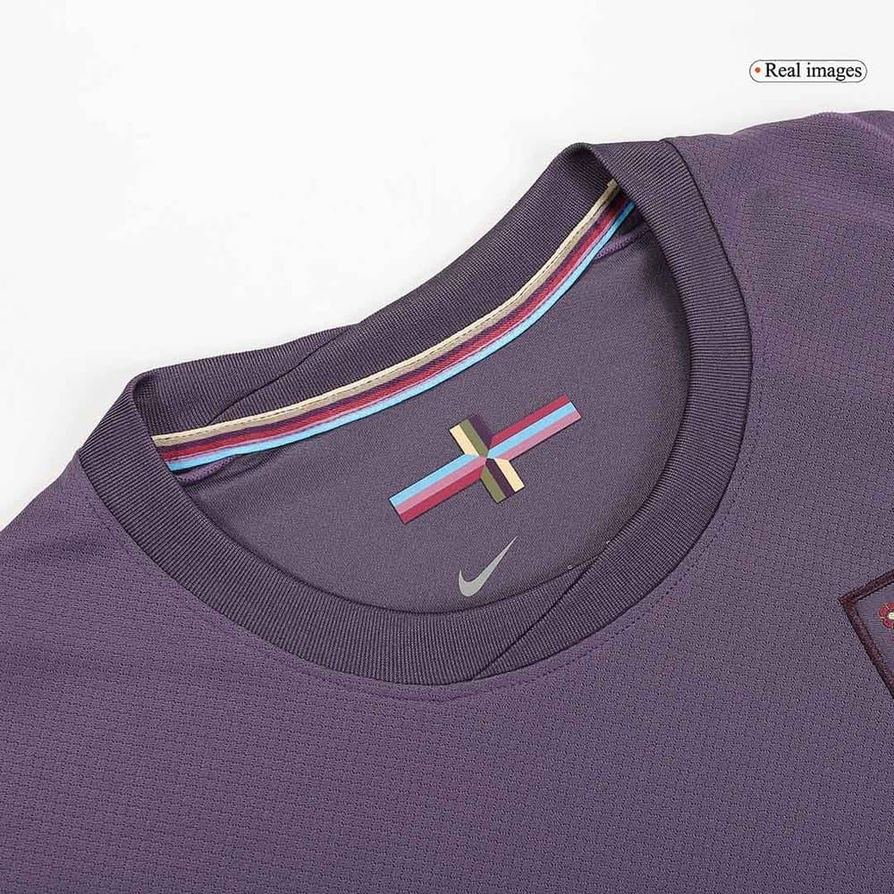 Men's RICE #4 England Away Replica Soccer Jersey 2024