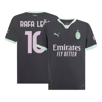 Men's RAFA LEÃO #10 AC Milan Third Away Replica Soccer Jersey 2024/25
