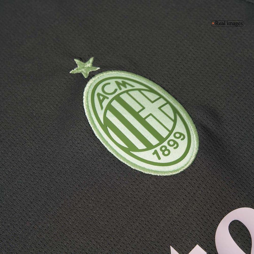 Men's RAFA LEÃO #10 AC Milan Third Away Replica Soccer Jersey 2024/25 Men's RAFA LEÃO #10 AC Milan Third Away Replica Soccer Jersey 2024/25