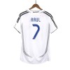 Men's RAUL #7 Real Madrid Home Retro Soccer Jersey 2006/07 Men's RAUL #7 Real Madrid Home Retro Soccer Jersey 2006/07