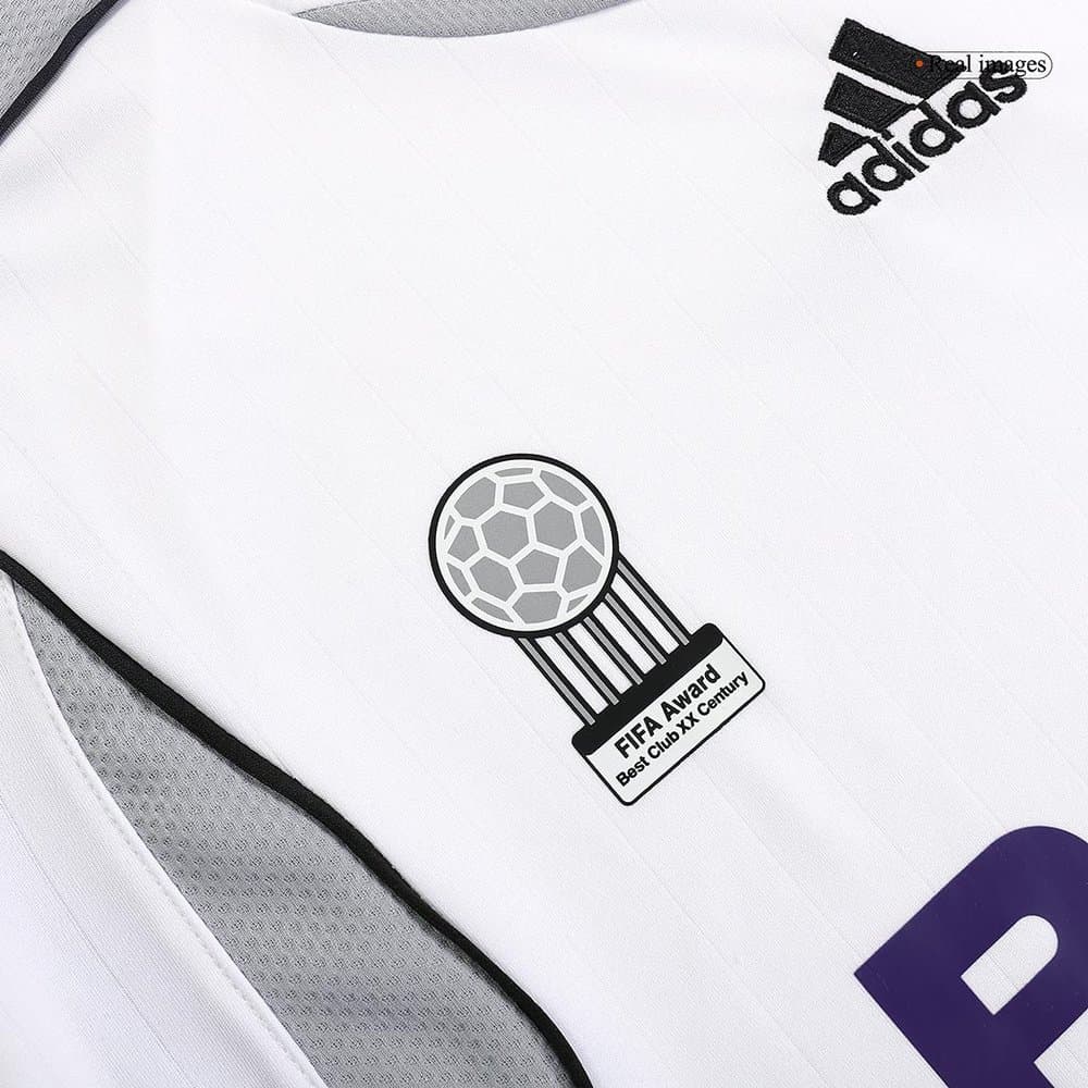Men's RAUL #7 Real Madrid Home Retro Soccer Jersey 2006/07 Men's RAUL #7 Real Madrid Home Retro Soccer Jersey 2006/07