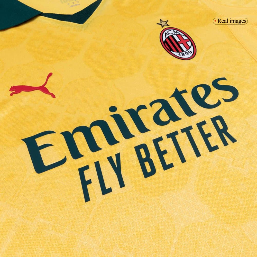 Men's AC Milan Third Away Authentic Soccer Jersey 2025/26