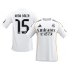 Men's ARDA GÜLER #15 Real Madrid Home Replica Soccer Jersey 2025/26