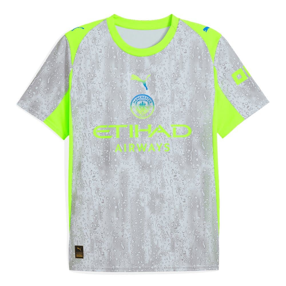 Men's Manchester City Third Away Replica Soccer Jersey 2025/26 Men's Manchester City Third Away Replica Soccer Jersey 2025/26