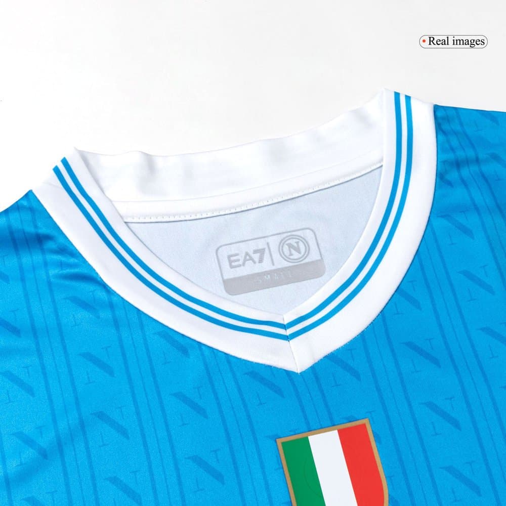 Men's LUKAKU #9 Napoli Home Replica Soccer Jersey 2025/26 Men's LUKAKU #9 Napoli Home Replica Soccer Jersey 2025/26