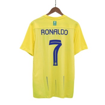 Men's RONALDO #7 Al Nassr Home Replica Soccer Jersey 2023/24