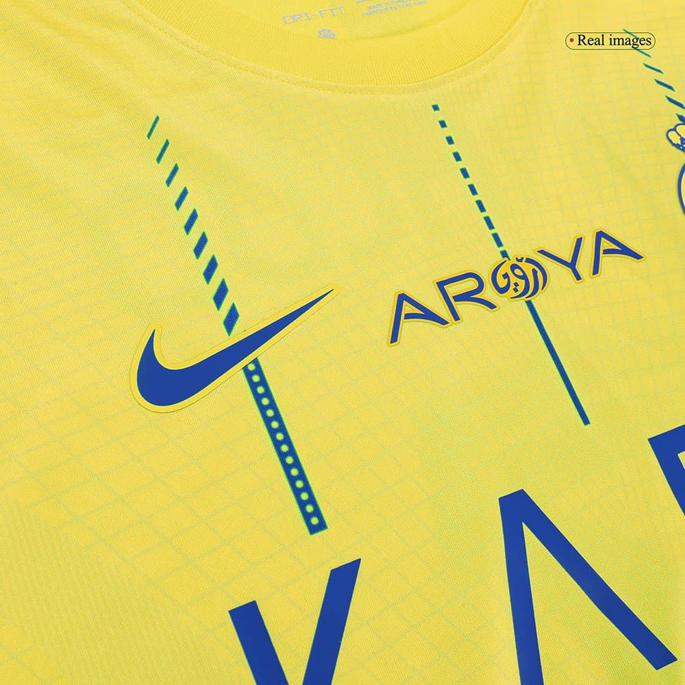 Men's RONALDO #7 Al Nassr Home Replica Soccer Jersey 2023/24 Men's RONALDO #7 Al Nassr Home Replica Soccer Jersey 2023/24