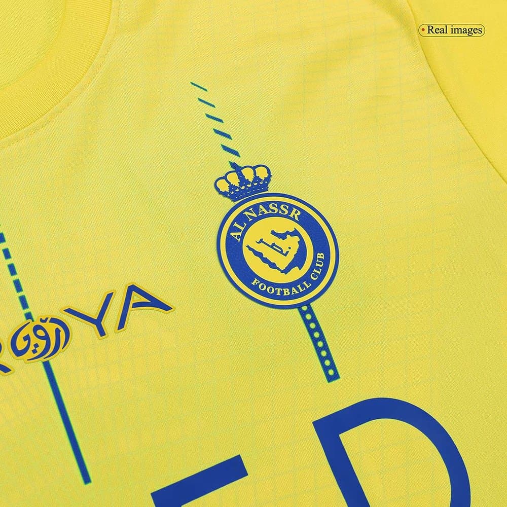 Men's RONALDO #7 Al Nassr Home Replica Soccer Jersey 2023/24 Men's RONALDO #7 Al Nassr Home Replica Soccer Jersey 2023/24
