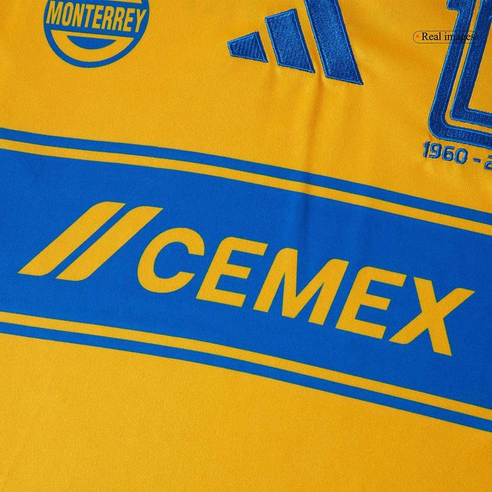 Men's Tigres UANL Home Replica Soccer Jersey 2025/26
