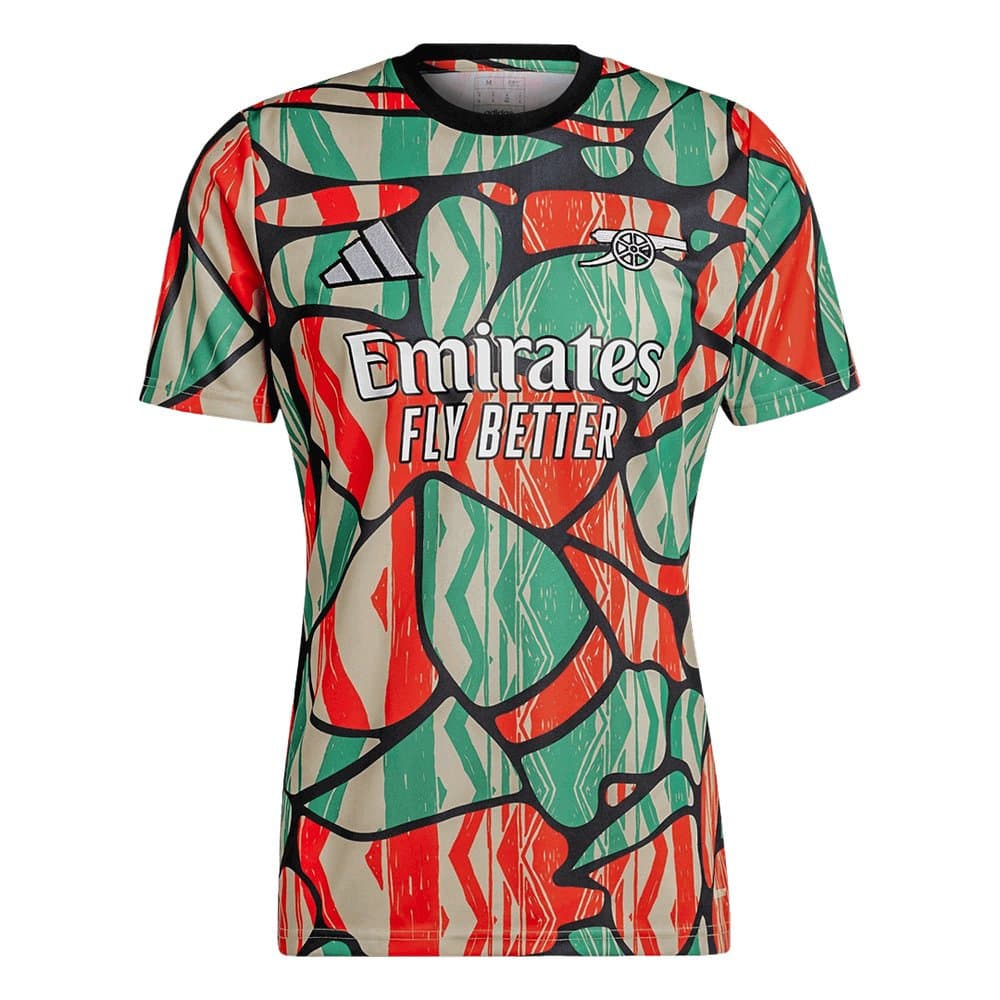 Men's Arsenal Pre-Match Replica Soccer Jersey 2024/25 Men's Arsenal Pre-Match Replica Soccer Jersey 2024/25