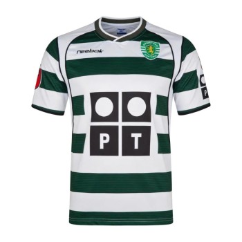 Men's Sporting CP Home Retro Soccer Jersey 2001/03