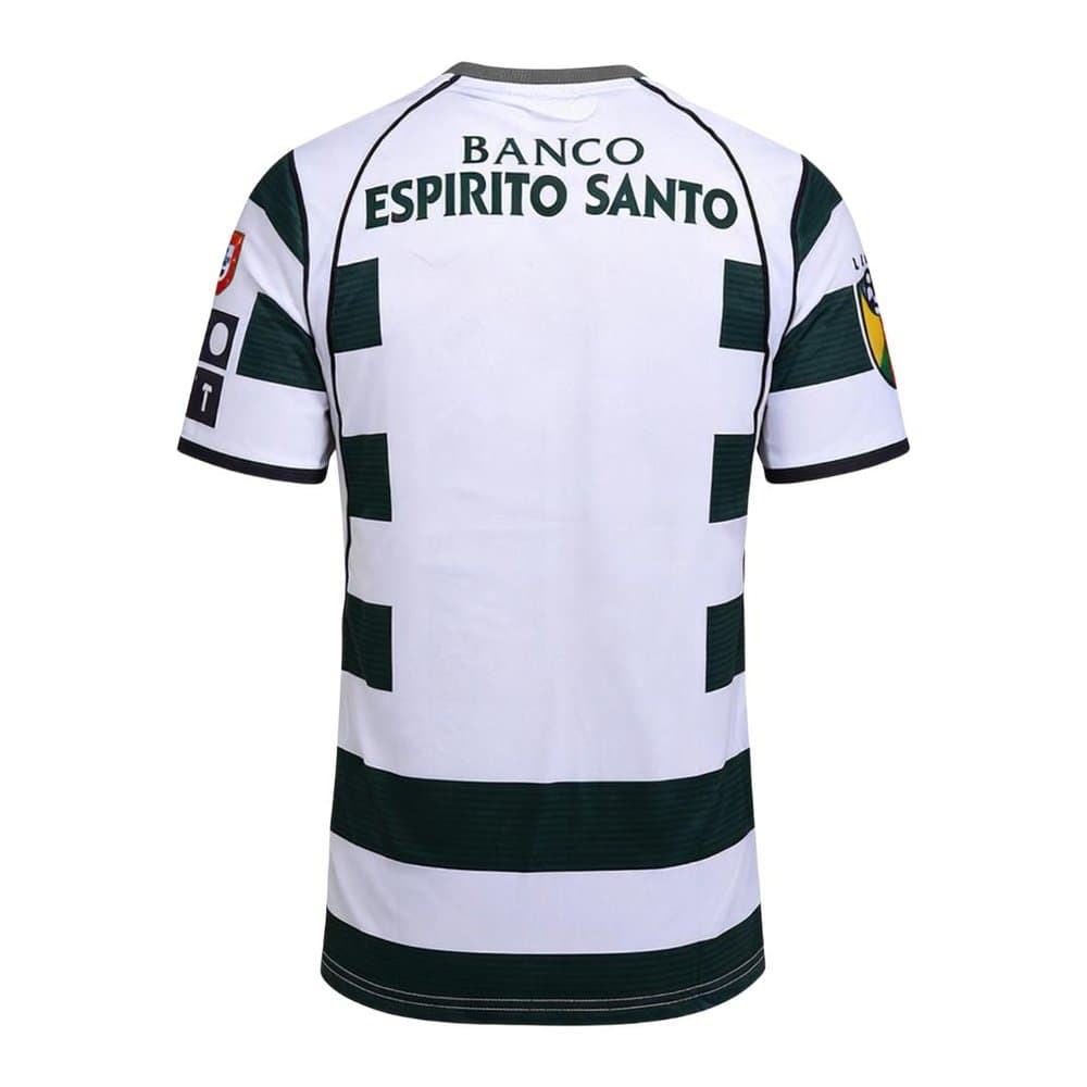 Men's Sporting CP Home Retro Soccer Jersey 2001/03 Men's Sporting CP Home Retro Soccer Jersey 2001/03