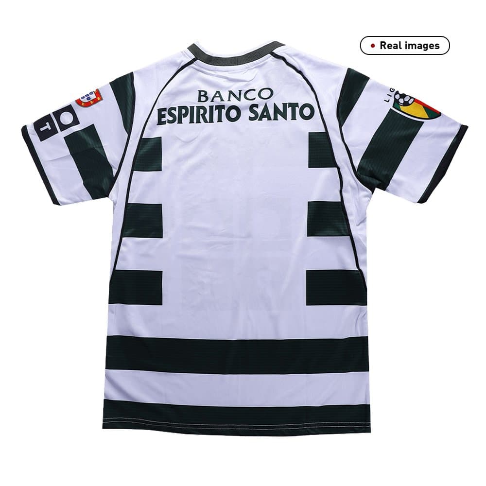 Men's Sporting CP Home Retro Soccer Jersey 2001/03 Men's Sporting CP Home Retro Soccer Jersey 2001/03