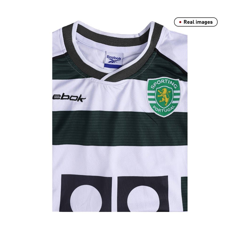 Men's Sporting CP Home Retro Soccer Jersey 2001/03 Men's Sporting CP Home Retro Soccer Jersey 2001/03
