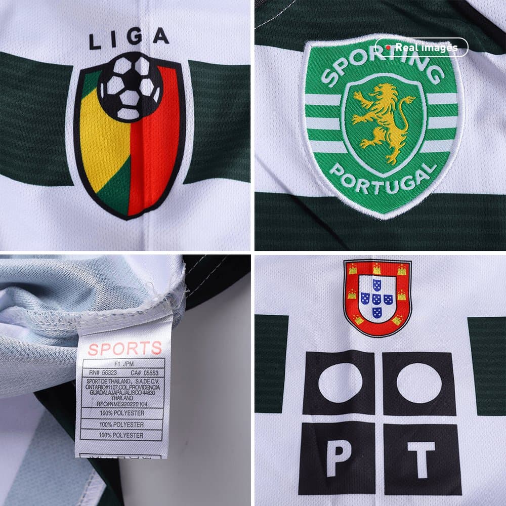 Men's Sporting CP Home Retro Soccer Jersey 2001/03 Men's Sporting CP Home Retro Soccer Jersey 2001/03