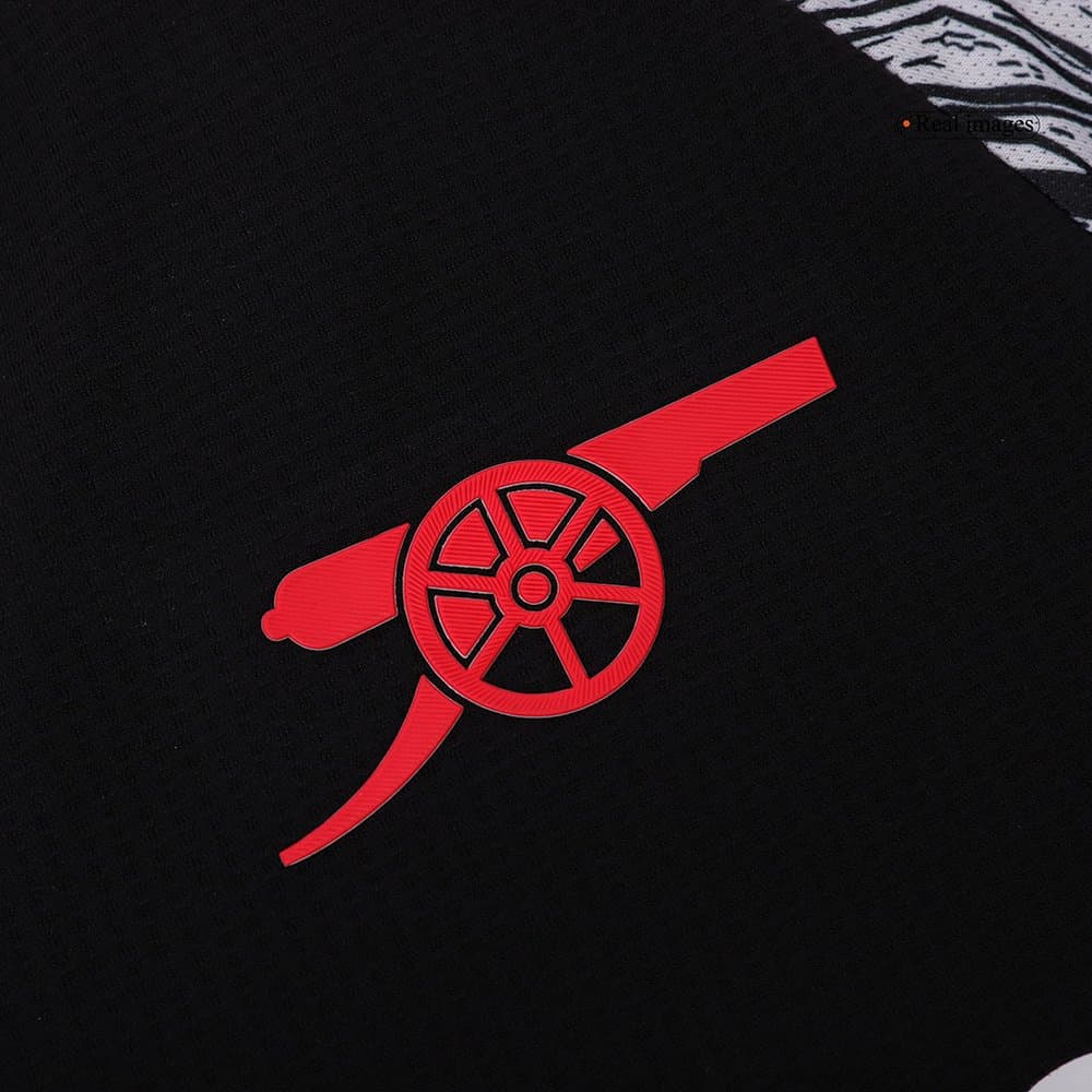 Men's SAKA #7 Arsenal Away Authentic Jersey 2024/25