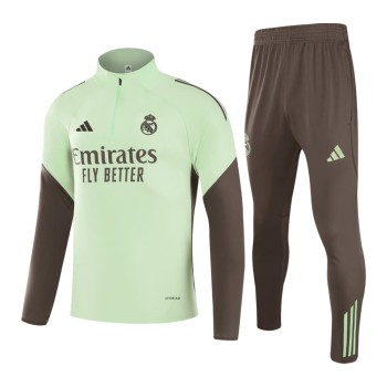 Men's Real Madrid 1/4 Zip Tracksuit 2025/26 Men's Real Madrid 1/4 Zip Tracksuit 2025/26