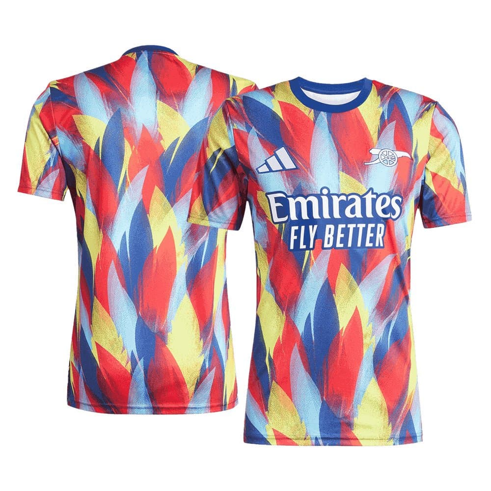 Men's Arsenal Pre-Match Replica Soccer Jersey 2025/26 Men's Arsenal Pre-Match Replica Soccer Jersey 2025/26