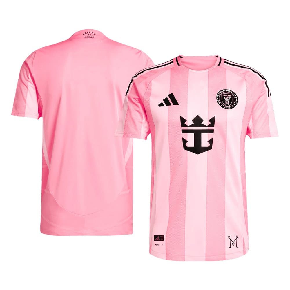 Men's Inter Miami CF Home Authentic Soccer Jersey 2025 Men's Inter Miami CF Home Authentic Soccer Jersey 2025