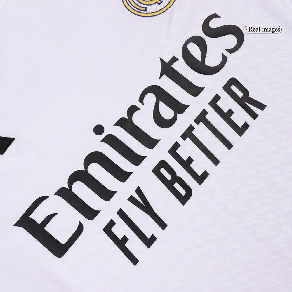 Men's Real Madrid Home Long Sleeve Jersey 2024/25