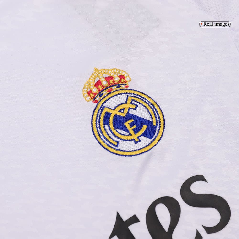 Men's Real Madrid Home Long Sleeve Jersey 2024/25