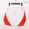 Men's Manchester United Home Soccer Shorts 2024/25 Men's Manchester United Home Soccer Shorts 2024/25