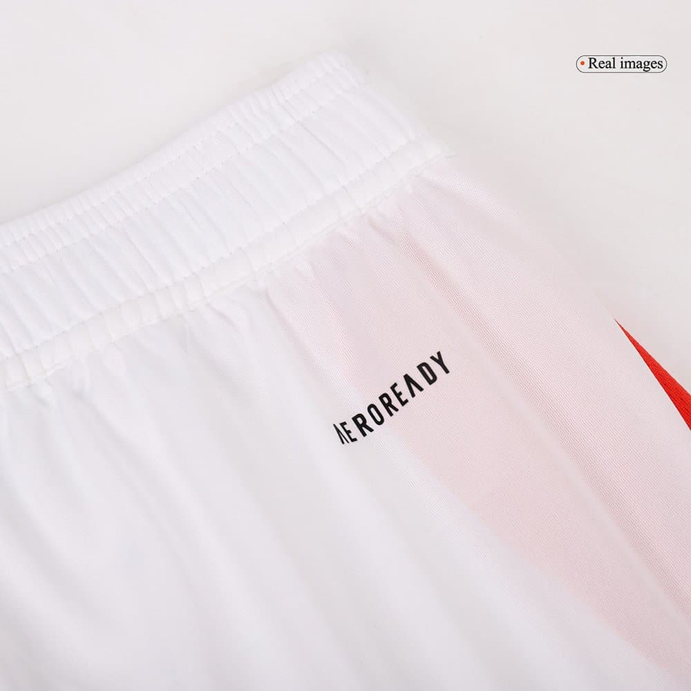 Men's Manchester United Home Soccer Shorts 2024/25 Men's Manchester United Home Soccer Shorts 2024/25