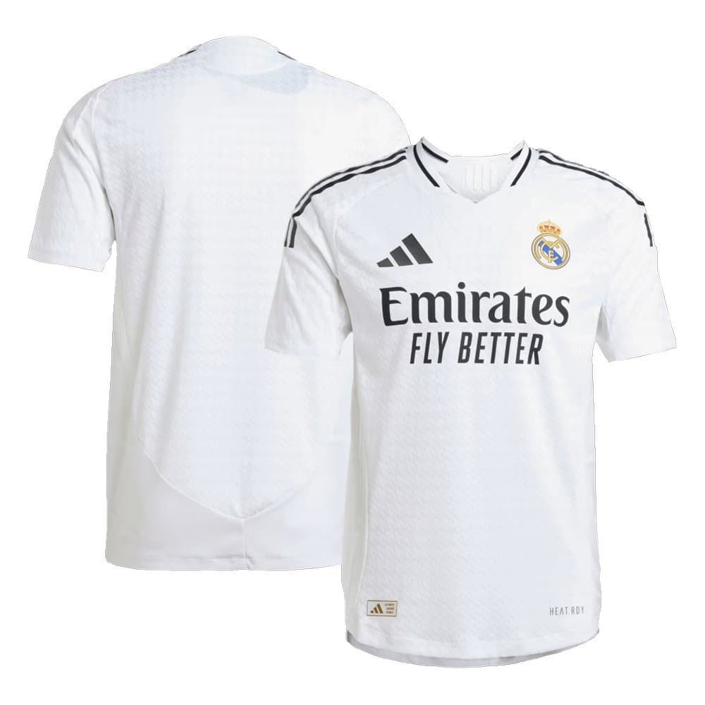 Men's Real Madrid Home Authentic Soccer Jersey 2024/25 Men's Real Madrid Home Authentic Soccer Jersey 2024/25