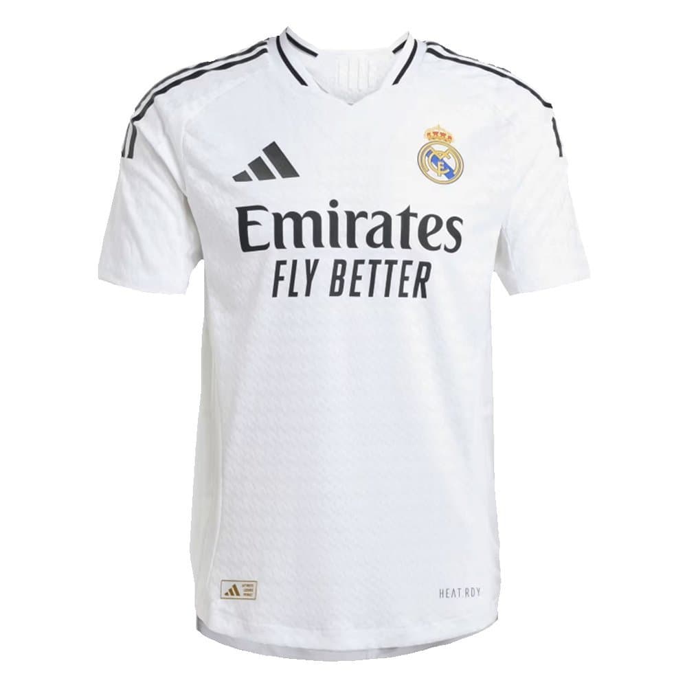 Men's Real Madrid Home Authentic Soccer Jersey 2024/25 Men's Real Madrid Home Authentic Soccer Jersey 2024/25