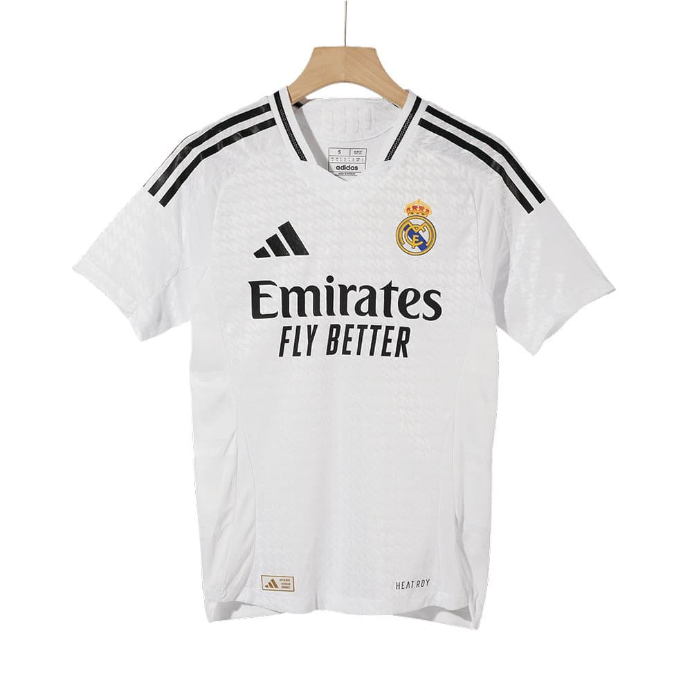 Men's Real Madrid Home Authentic Soccer Jersey 2024/25 Men's Real Madrid Home Authentic Soccer Jersey 2024/25