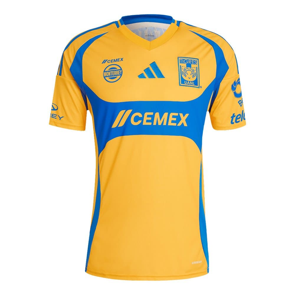 Men's Tigres UANL Home Replica Soccer Jersey 2024/25 Men's Tigres UANL Home Replica Soccer Jersey 2024/25
