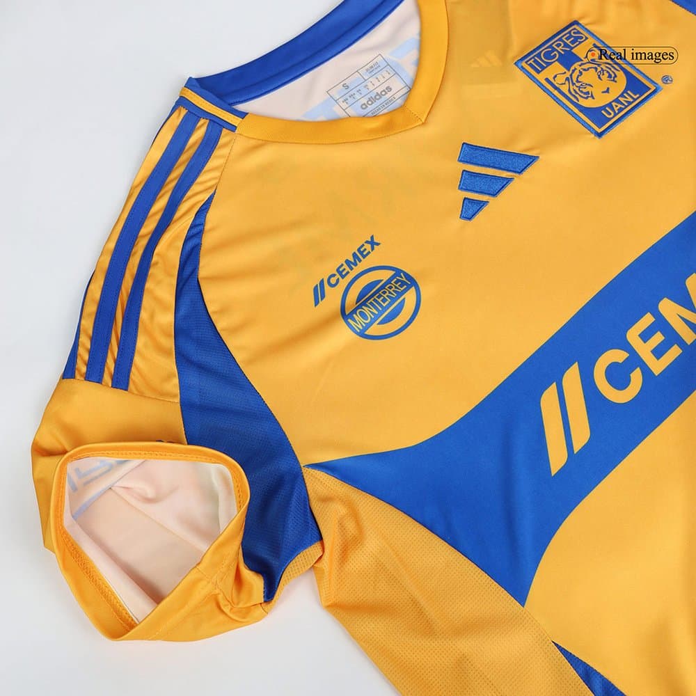 Men's Tigres UANL Home Replica Soccer Jersey 2024/25 Men's Tigres UANL Home Replica Soccer Jersey 2024/25