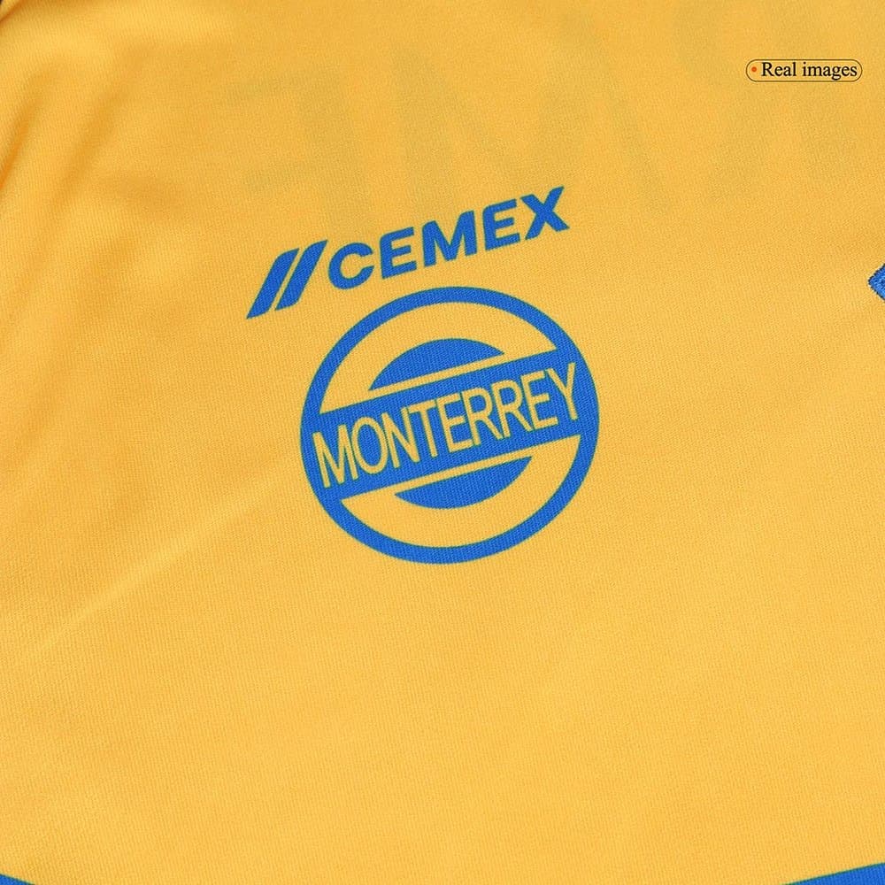 Men's Tigres UANL Home Replica Soccer Jersey 2024/25 Men's Tigres UANL Home Replica Soccer Jersey 2024/25