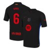 Men's GAVI #6 Barcelona Away Authentic Soccer Jersey - Spotify Logo Without Text 2024/25