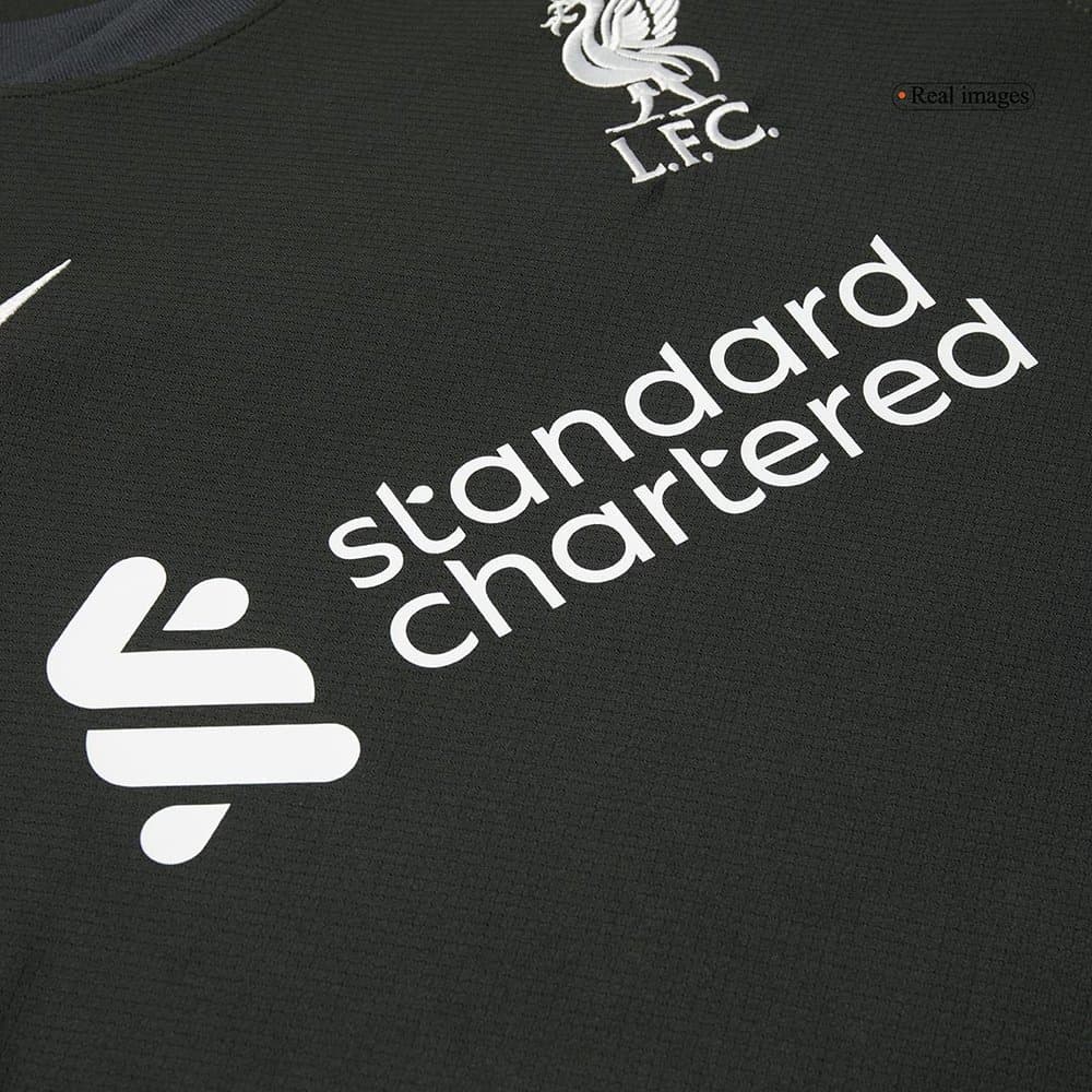 Men's Luis Díaz #7 Liverpool Away Replica Soccer Jersey 2024/25 Men's Luis Díaz #7 Liverpool Away Replica Soccer Jersey 2024/25