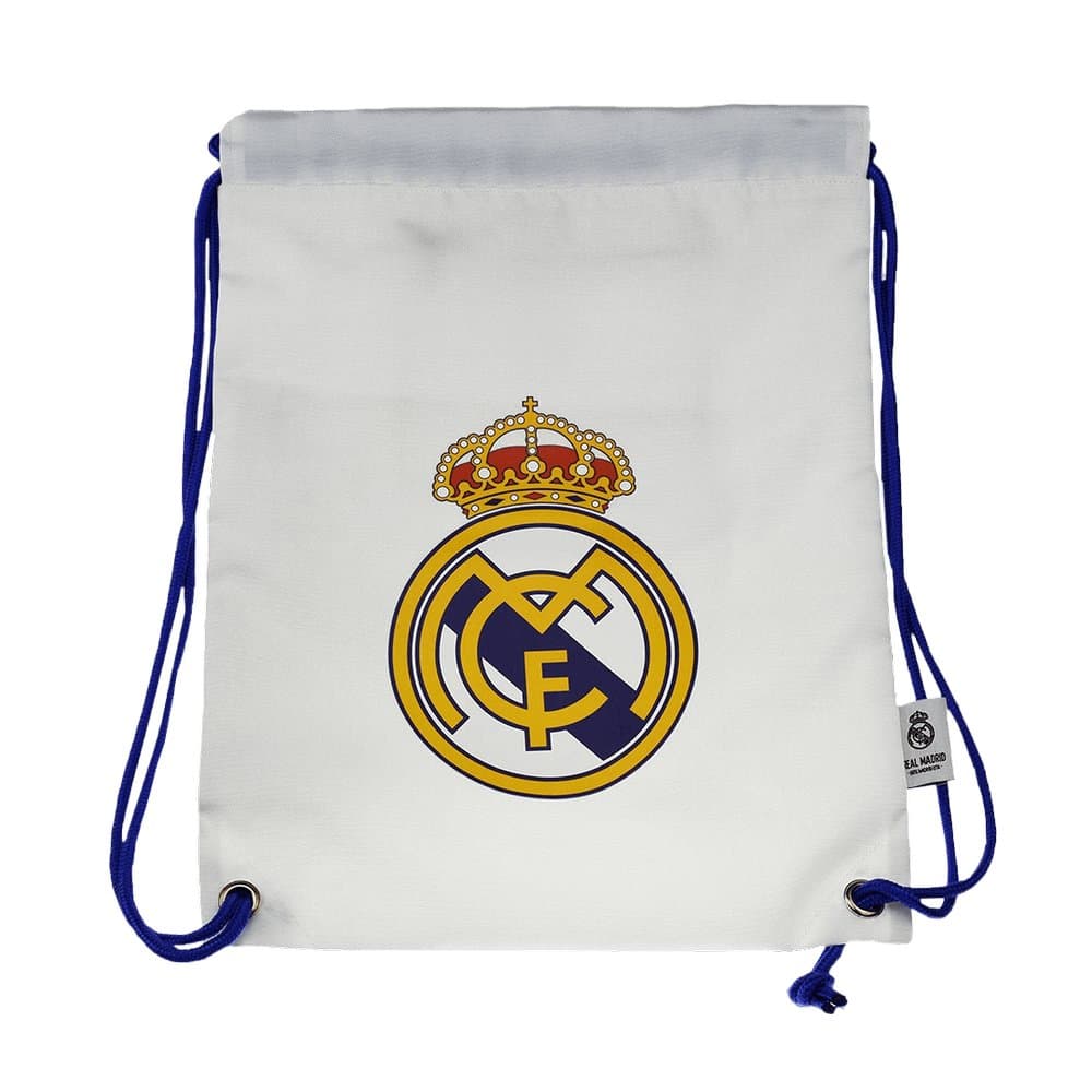 Real Madrid Gymsack White Real Madrid Gymsack White