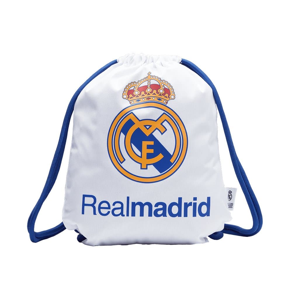 Real Madrid Gymsack White Real Madrid Gymsack White