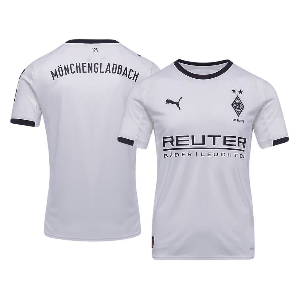 Men's Borussia Monchengladbach Home Replica Soccer Jersey 2025/26